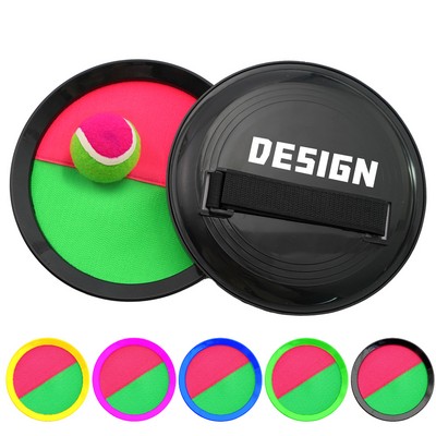 Sticky Sucker Toss Paddle Toss and Catch Ball Toy