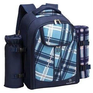 Picnic Basket Backpack For 4 Person