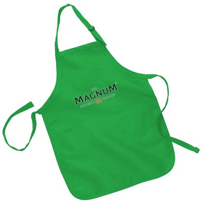 6 oz Poly Twill Adjustable Neck Apron – Heat Transfer Printed
