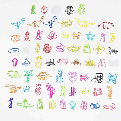 Paper Clips Colorful Durable Rustproof Coated Large Paperclips