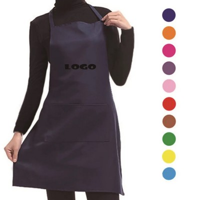 Full-Length Apron with Two Front Pockets