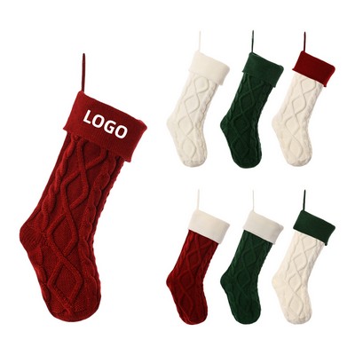 Knitted Christmas Stocking