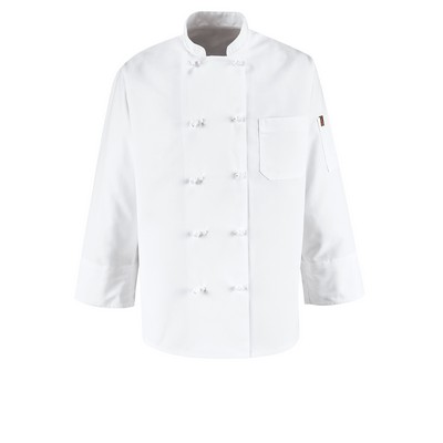 Red Kap Culinary - Unisex Eight Knot Button 30" Chef Coat