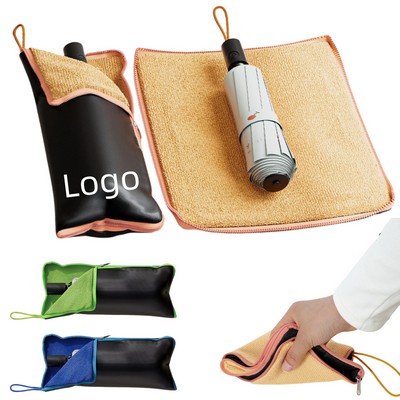 Multi-functional Umbrella Water-Absorbing Storage Pouch