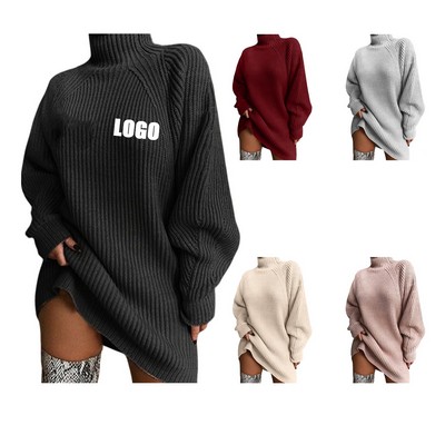 Women Oversized Sweater Dress
