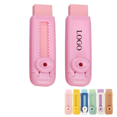 Creative Retractable Pencil Erasers
