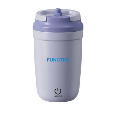 12 Oz. Stainless Steel Beverage Cup Coffee Automatic Stirring Cup Coffee Mug