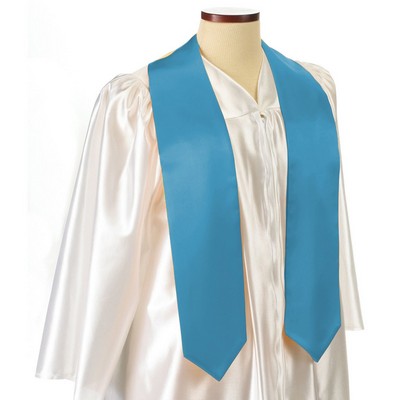 Med Blue 60" Graduation Stole