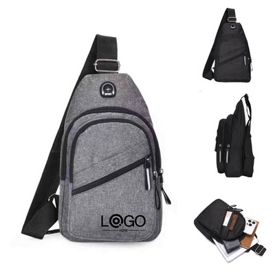 Men's Sports Leisure Chest Bag