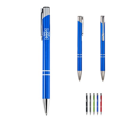 Metal Push-Button Ballpoint Pen