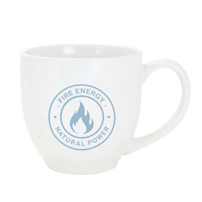 16Oz White Mug with Custom Logo