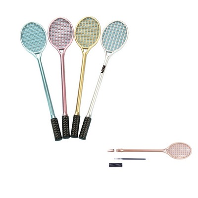 Creative Tennis Racket-Shaped Ballpoint Pen