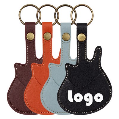 The Silhouette Pick Caddy: Durable Leather Storage for All Your Plectrums