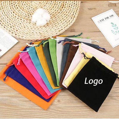 Eco-Friendly Velvet Gift Bag for Rings & Watches