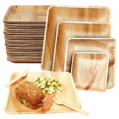 Disposable Square Palm Leaf Plates