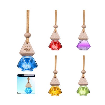 Car Air Freshener Hanging Wooden Fragrance Expanding