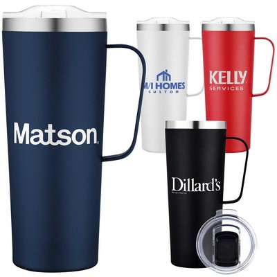 28oz. Double-Wall Insulated Stainless Steel Tall Camp Mug
