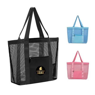 Ultra-Light Mesh Beach Tote
