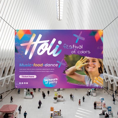 Dura-Poly Banners 4' x 6' (Double Sided)