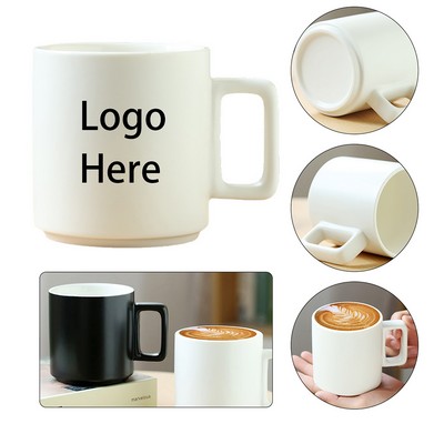 Black White Ceramic Couple Mugs