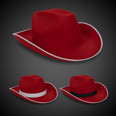 Red Cowboy Hat(Blank)