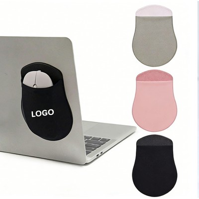 Stretchy Adhesive Lycra Laptop Mouse Pouch