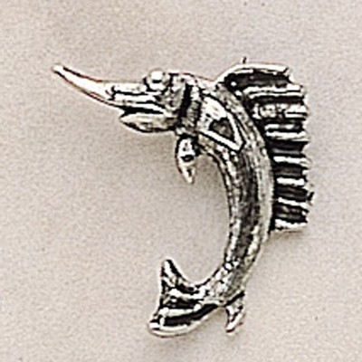Swordfish Marken Design Cast Lapel Pin (Up to 3/4")