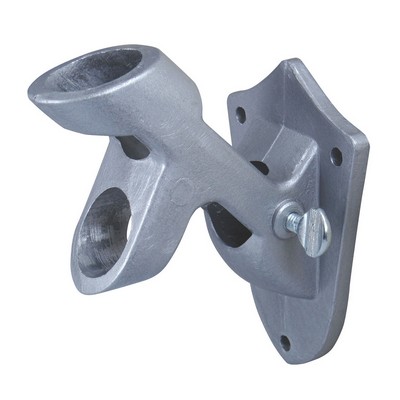 1" 2-Position Silver Aluminum With Thumb Screw
