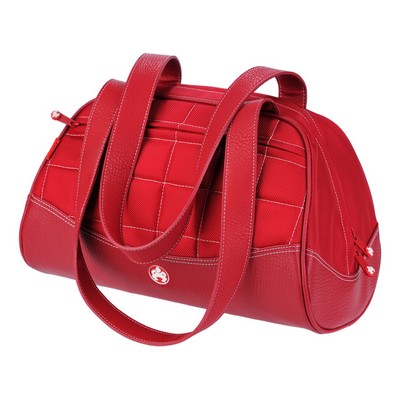 Sumo Duffel - Red with White Stitching - Large