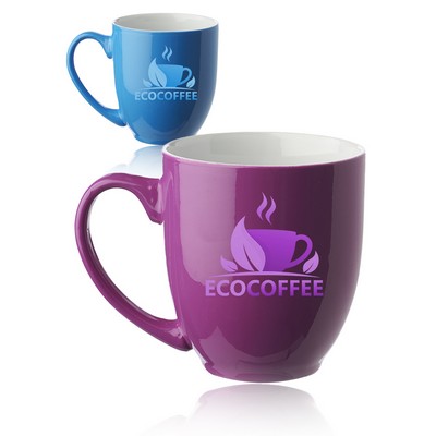 16 Oz. Fluorescent Bistro Mug