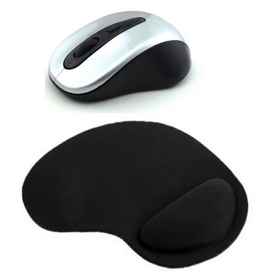 Promotek iBank® 2.4GHz Wireless Mouse + Wrist Rest Mouse Pad
