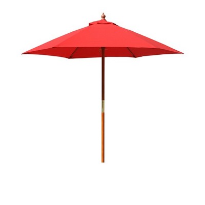 Round Fiberglass Umbrella with 6 Ribs, Blank 7'
