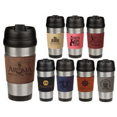 Laserable Leatherette Tumbler