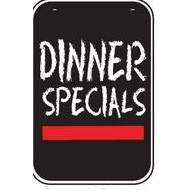 Stock Swing Sign (Dinner Specials - Double Sided Kit)