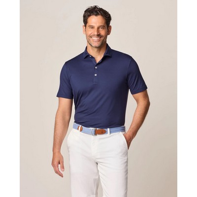 Johnnie-O Men's Prep-Formance Birdie Solid Jersey Polo