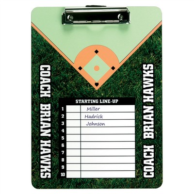 Full Color Flat Clip Clipboard 9 x 12.5"