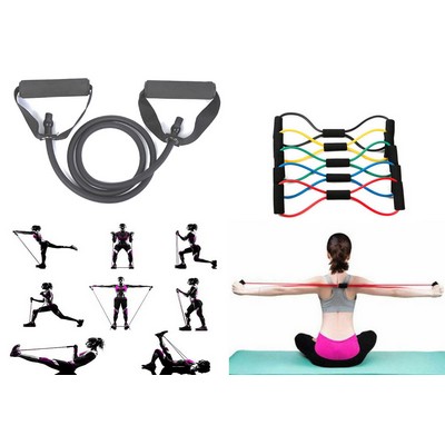 Promotek iBank® Exercise Band + Chest Expander Band (Black)