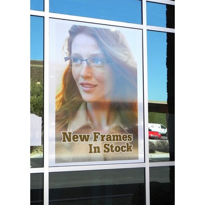 EZ STIK™ Window Double-Sided (Inside Mount Adhesive Graphic) 36"x48"