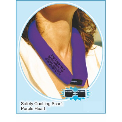 CooLoop Active Water Scarf - Purple Heart