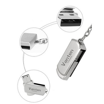 Metal Swivel USB Drive