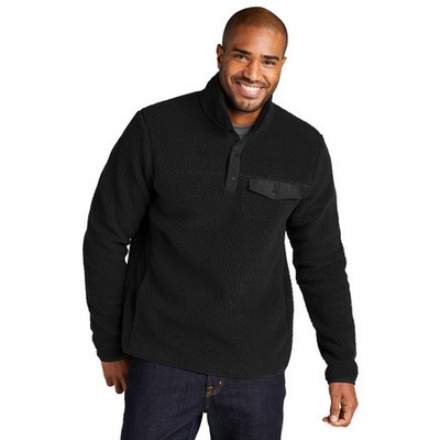 Port Authority® Camp Fleece Snap Pullover