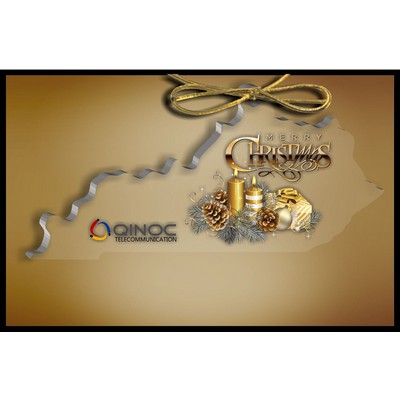 Kentucky Ornament in Clear Acrylic