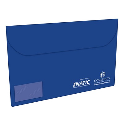 Vinyl Document Case | 15.5" x 10.75" with 3.75" Flap