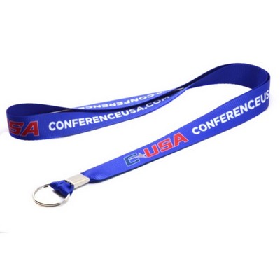 5 Days Rush Polyester Full color Lanyards 3/4"