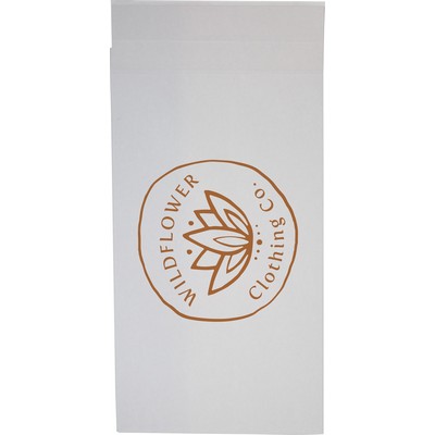 One Color White Eco-Shipper Expandable Paper Mailer (10.5" W x 19" H x 3.75" D)