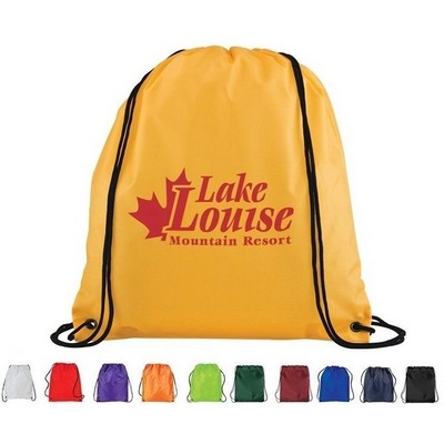 Bulk Polyester Drawstring Backpack