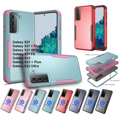 Shockproof Case compatible with Galaxy S22 + Screen Protector