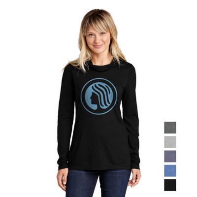 Sport-Tek® Women's PosiCharge ® Tri-Blend Wicking Long Sleeve Hoodie