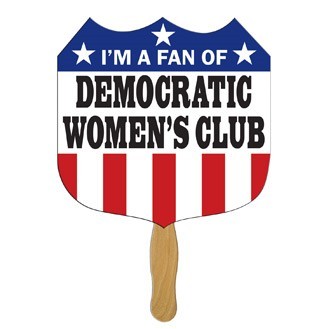 Interstate Sign Hand Fan Full Color (1 Side only)