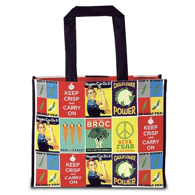 Laminated Woven Polypropylene Reusable Bag (16''x6''12'')*TARIFF ITEM - CALL OR EMAIL FOR PRICE*